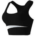 thumbnail image 3 of Fulorrnie Bras for Women Supportive Wirefree Comfort Lift High Impact Seamless Sport Adjustable Strap Bra Black M, 3 of 9