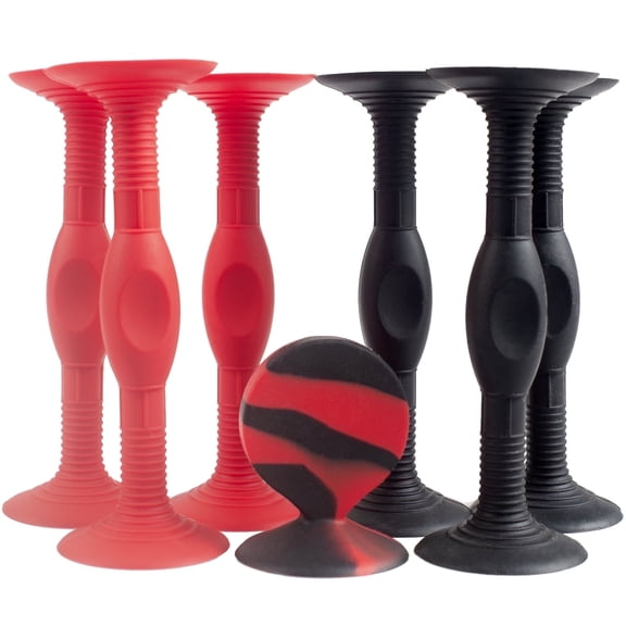 ZhuoChiMall Sucker Darts Throwing Game Set, Silicone Suction Cup Toys, Safe Indoor Outdoor  Play Game for Kids and Family