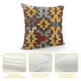 thumbnail image 4 of Nawypu  Set of Kilim Cushion Cover Jute Ethnic Pillow Boho Hand Shams Hippie Indian Throw Art, 4 of 5