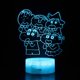 thumbnail image 1 of Crayones LED 3D que cambian de color con luz nocturna Shins Chans Kids, 1 of 1