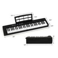 thumbnail image 6 of Resenkos 61-Key Foldable Full-Size Electronic Keyboard with MIDI & Split Function - Black, 6 of 8