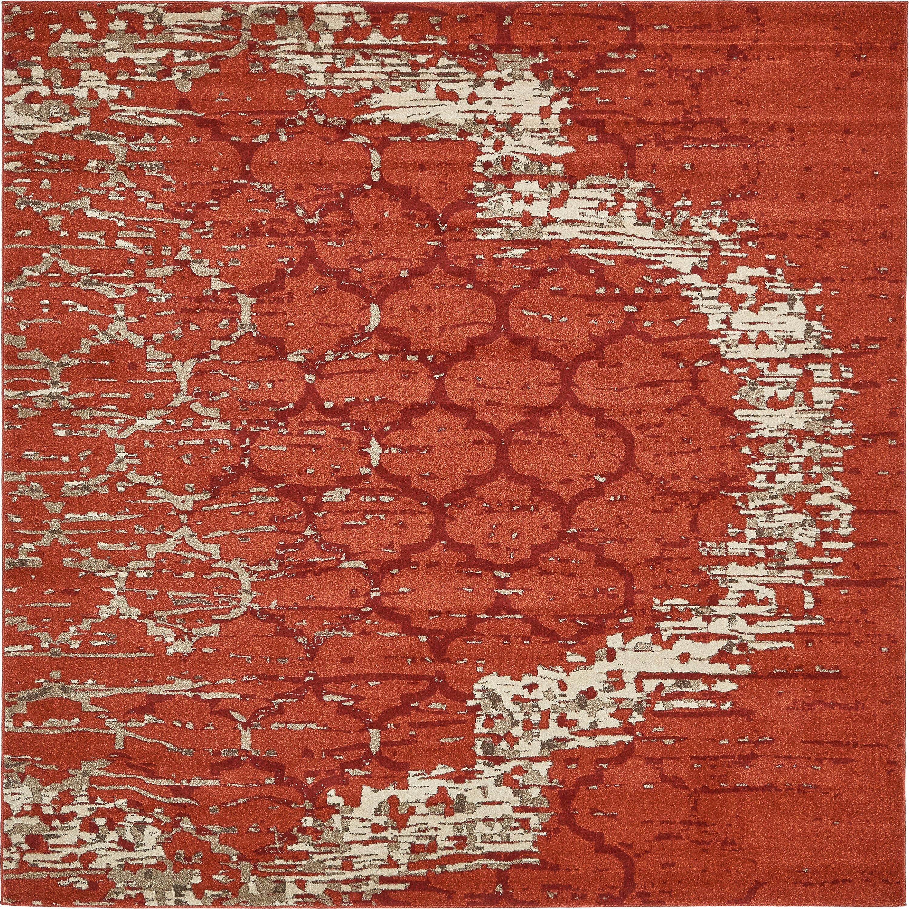 Unique Loom Baltimore Trellis Modern Geometric Area Rug or Runner