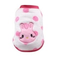 thumbnail image 2 of Pet Clothes,Dog Clothes for Small Dogs,Cute High-Eared Rabbits Dogs Shirt,Cozy and Warm,Fashionable and Bright Color,Easys to Wear and Clean,Suitable for Pet(S), 2 of 6