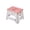🥑 Pink_Hot#1936, variant on Folding Stool Thickened Plastic Chair Portable Step Stool,9 in Height, 420g Lightweight, 120kg Capacity, Indoor Outdoor Camping Fishing Seat