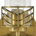 thumbnail image 3 of Della 3 - Light Lacquered Brass Brass Mid Century Modern / Transitional Incandescent Steel Wall Sconce, 3 of 8