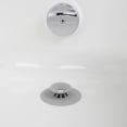 thumbnail image 3 of Flex Drain Stop. Bath and shower drain, with hair catcher function, gray color.（, 3 of 5