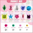 thumbnail image 3 of 1449 Pieces Self-Adhesive Multi-Color Jewels Stickers 3 mm-15 mm Gem Stickers Rhinestone for DIY Craft Art Project Face Body Makeup Nail Supplies Card Making Home Party Decoration, 3 of 7