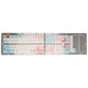 thumbnail image 1 of Teclas de teclado PBT estilo PX inglés rosa azul 125 teclas XDA altura sublimación térmica DIY Keycap para teclado mecánico, 1 of 8