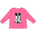 thumbnail image 3 of Inktastic Tri-color Border Collie Boys or Girls Long Sleeve Toddler T-Shirt, 3 of 5