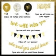 thumbnail image 5 of Farewell Party Decorations Retirement Balloons Decorations, Who Said You Could Leave Banner Glitter We Will Miss You Banner, Cake Topper and Black Gold Balloons for Retirement Party Supplies, 5 of 7