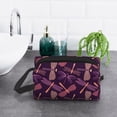 thumbnail image 6 of XMXT Large Capacity Makeup Pouch Bag, Colorful Art Dragonfly Make Up Storage Bag Cosmetic Travel Toiletry Bags for Women Men, One Size, 6 of 9