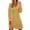 Yellow, variant on Elegant Women's Sparkling Sequin V-Neck Long Sleeve Casual Party Dress XL Yellow