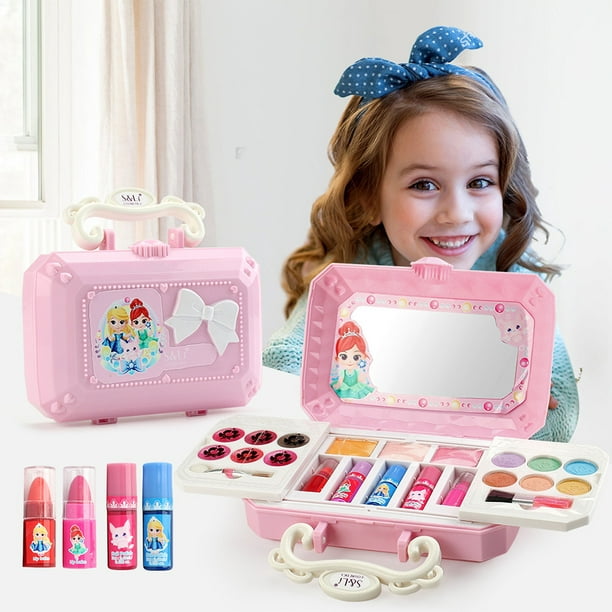 RELAX Washable Makeup Girls Toy - Kids Makeup Kit for Girls, Non Toxic ...