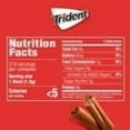 thumbnail image 5 of Trident Cinnamon Sugar Free Gum, Regular Size, 14 Pieces pack of 4, 5 of 5