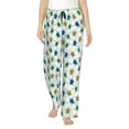 thumbnail image 2 of Lsque Cute Turtle Print Women's Pajama Pants, Lounge Pant - Comfortable Home Wear,Elastic Waistband, Stylish Design-Small, 2 of 9