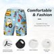 thumbnail image 3 of Fotbe Building Truck Traje de Baño para Hombre – Shorts de Natación de Secado Rápido con Forro y Bolsillos-Medium, 3 of 6