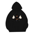 thumbnail image 3 of Halloween Hoodies for Men 2025 Casual Loose Halloween Graphic Hooded Sweatshirt with Pockets Pullover Tops, 3 of 4