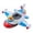 C, variant on Inflatable Airplane Pool Float With Built-In Water Spray Nozzle, Thick PVC Stable Sitting Float Ride-On For Summer Pool Beach Backyard Outdoor Water Leisure Holiday Party Decor,B