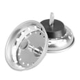 thumbnail image 5 of Costyle 2 Pack Kitchen Sink Strainer Stopper Anti-Clogging Stainless Steel Drain Basket, 5 of 5