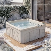 Lifesmart Spas Bahama 5 Person 28 Jet Plug and Play Sand Spa