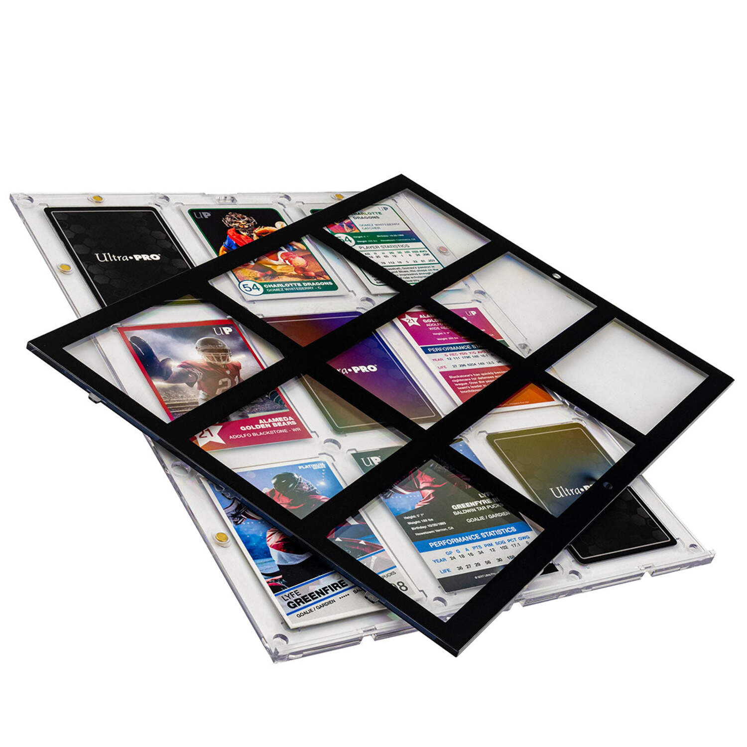 Ultra PRO: Black Border One-Touch - 35pt (UV Protection / 9 Card
