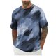 thumbnail image 2 of Tops para hombre, blusas y camisas de cuello redondo y manga corta para hombre, blusas casuales de moda con cuello redondo y manga corta para hombre, blusas de poliéster para hombre, 2 of 5