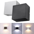 thumbnail image 5 of Lámpara de pared LED de montaje en superficie, moderna, nórdica, de 6 W y 12 W, resistente al agua, CA 85-265 V, para interiores, salas de estar, porches y exteriores, 5 of 5