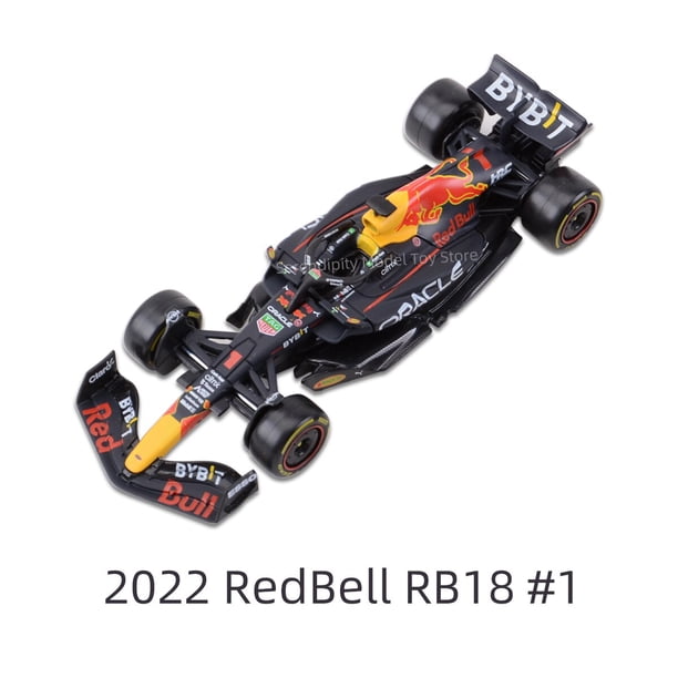 Bburago 1:43 2022 m-b AMG W12 E rendimiento #44 RB18 RedBull simulación estática Diecast Alloy Model F1 Racing Formula Car Fivean unisex