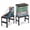 Red, variant on 48” All-in-One Multi Game Table Set, 16 Game Combo with Foosball, Pool, Table Tennis & More, Space-Saving Stackable Design for Family Game Room