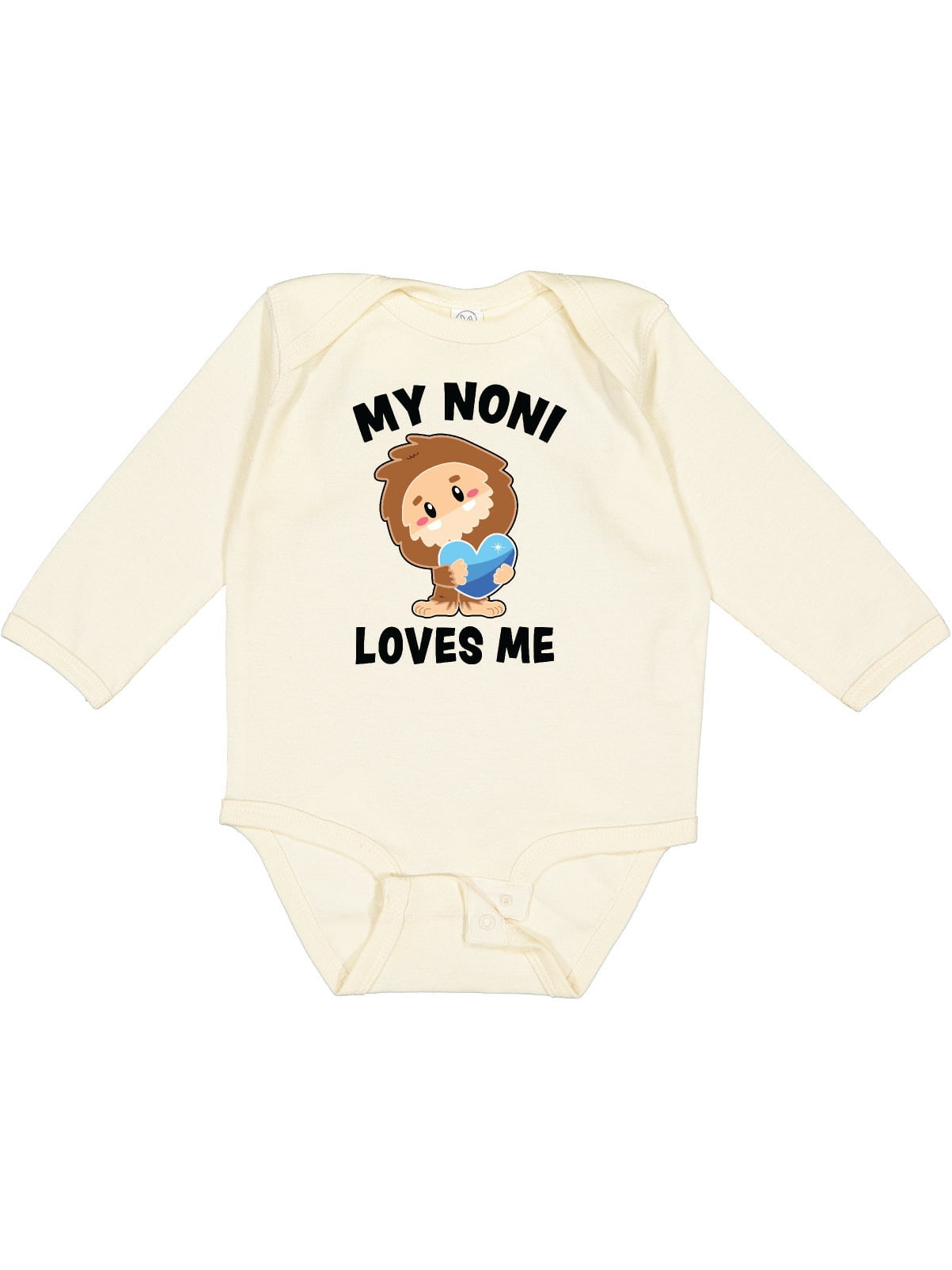 inktastic I Love You Noni with Flowers Long Sleeve Creeper inktastic I Love You Noni with Flowers Long Sleeve Creeper