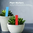 thumbnail image 4 of Lant Markers, PVC Material 100pcs Plant Labels, For Inserting The Ground And Hanging Customers To Home Garden, 4 of 8
