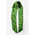 thumbnail image 2 of Bimba Green Diamond Geometric Pure Silk Printed Head Bandanas Summer Neck Wrap Scarf 40 x 40 Inches, 2 of 6