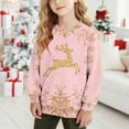 thumbnail image 2 of Taqqpue Boys Girls Christmas Sweatshirt Long Sleeve Christmas Printed Shirts Blouse Fall Winter Ugly Christmas Sweater Pullover for Kids 1-15T, 2 of 7