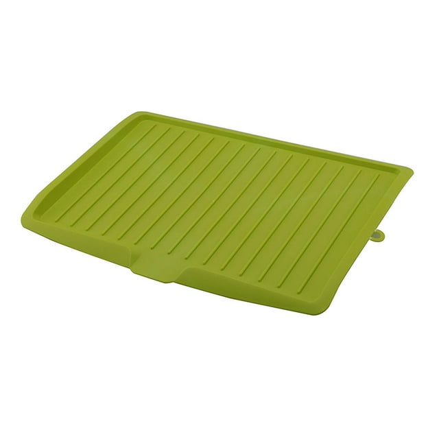 Kitchen Plastic Worktop Dish Drainer sink draining board durable Drip Tray Large Sink Drying Rack Holder