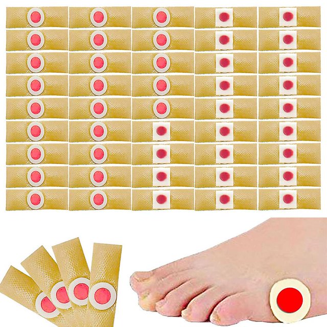 20 piezas de yeso médico para maíz, eliminación de maíz, verrugas, espinas, parches adhesivos de desintoxicación, cuidado de los pies, callos, callos, Clavus, herramienta para eliminar/10 uds/ kaili Sencillez