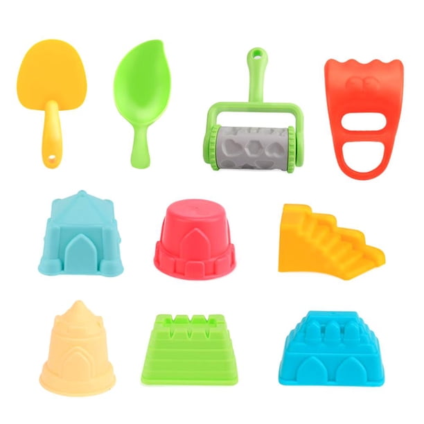Juguetes Para Arena De Playa, Juego De Herramientas De Pala De Playa, Juguetes De Caja De Arena Para Niños, Juguetes Al Aire Libre Para Playas, Jardines, Areneros, Piscinas Noticed FN007442-07