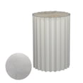 thumbnail image 2 of Roman Column Pedestal Foldable Cardboard Cylinder Stands,Paper Display Stands,Strong Load Bearing Capacity,For Catering Jewelry Wedding，Party Banquet Decor White, 2 of 5