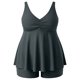 thumbnail image 5 of Tankini de moda para mujer, traje de baño diario sin mangas, traje de baño conservador de cuerpo unido, traje de baño de dos piezas para mujer, trajes de baño tankini para mujer, traje de baño de 2 pi, 5 of 6