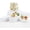 White, variant on 5 Pcs Buffet Risers and Display Stand 6" 7" 8" 9" 10" Large Acrylic Dessert Cupcake Table Stand Set White Food Display Cube for Jewelry Figures Show Decor, Box Nesting Riser with Hollow Bottom