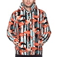 thumbnail image 4 of Hoodies for Men - cool flamingo Long Sleeve Comfrt Men'S Fashion Hoodies & Sweatshirts, Sweatshirts for Men Hoodies Pullover Clothing Clothes with Pouch, 4 of 7