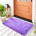 thumbnail image 6 of Lochas Soft Fluffy Area Rug Modern Shaggy Rugs for Bedroom Kids Room Nursery Floor Carpets, 2'x 3',Purple, 6 of 7