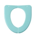 thumbnail image 1 of 1 orinal plegable de plástico para entrenamiento de inodoro, cojín portátil para casa y viajes (verde), 1 of 6