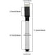 thumbnail image 2 of Whiteboard 10 X 2 In 1 White Magnetic Board, 2 of 5
