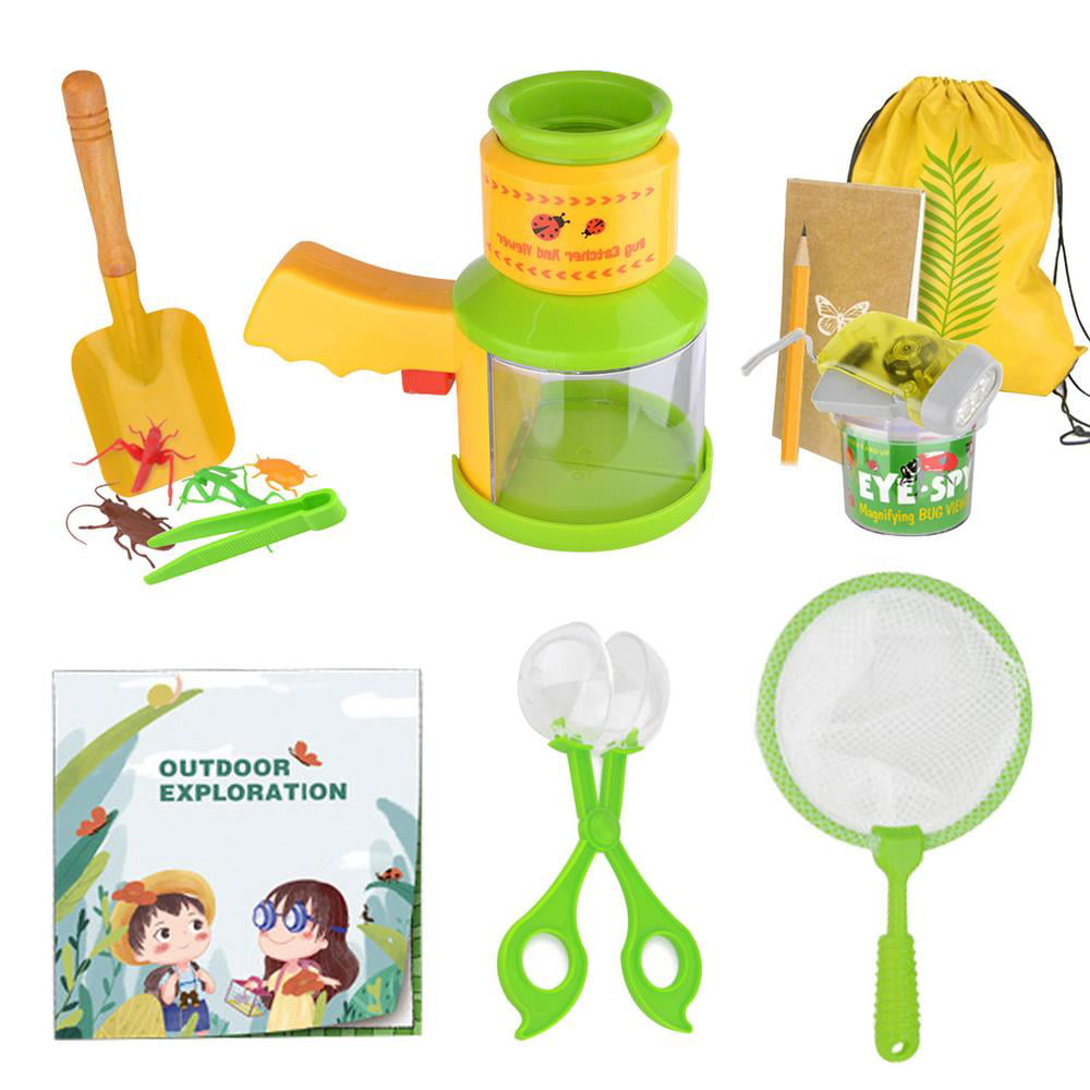 Outdoor Explorer Kit Toys Kids Adventure Kit For Children Bug Catcher Set 18PCS 