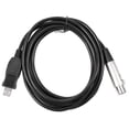 thumbnail image 1 of Cable de micrófono USB, micrófono USB a XLR Cable de micrófono US Bto XLR Cable US Bto XLR Diseño exquisito, 1 of 8