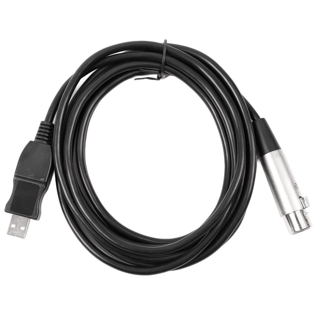 Cable de micrófono USB, micrófono USB a XLR Cable de micrófono US Bto XLR Cable US Bto XLR Diseño exquisito