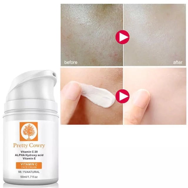 Fiudx Ofertas Flash Del Día Solo En Línea Cuidado Facial Crema Hidratante Antiarrugas Loción Hidratante Naranja Loción Hidratante 50Ml