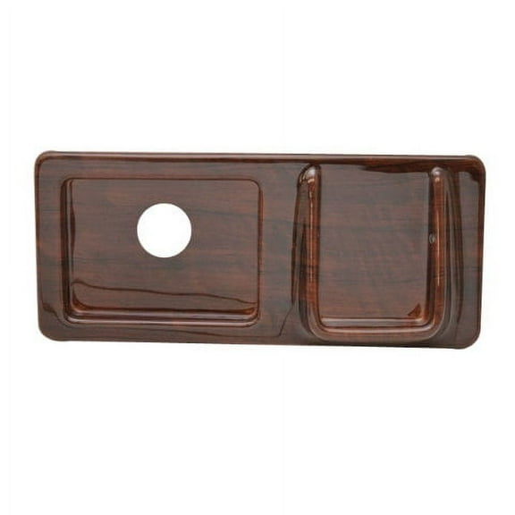 Berkshire Boat Radio / I-Pod Panel Blank 65432 | 5 3/8 X 12 1/4 Inch