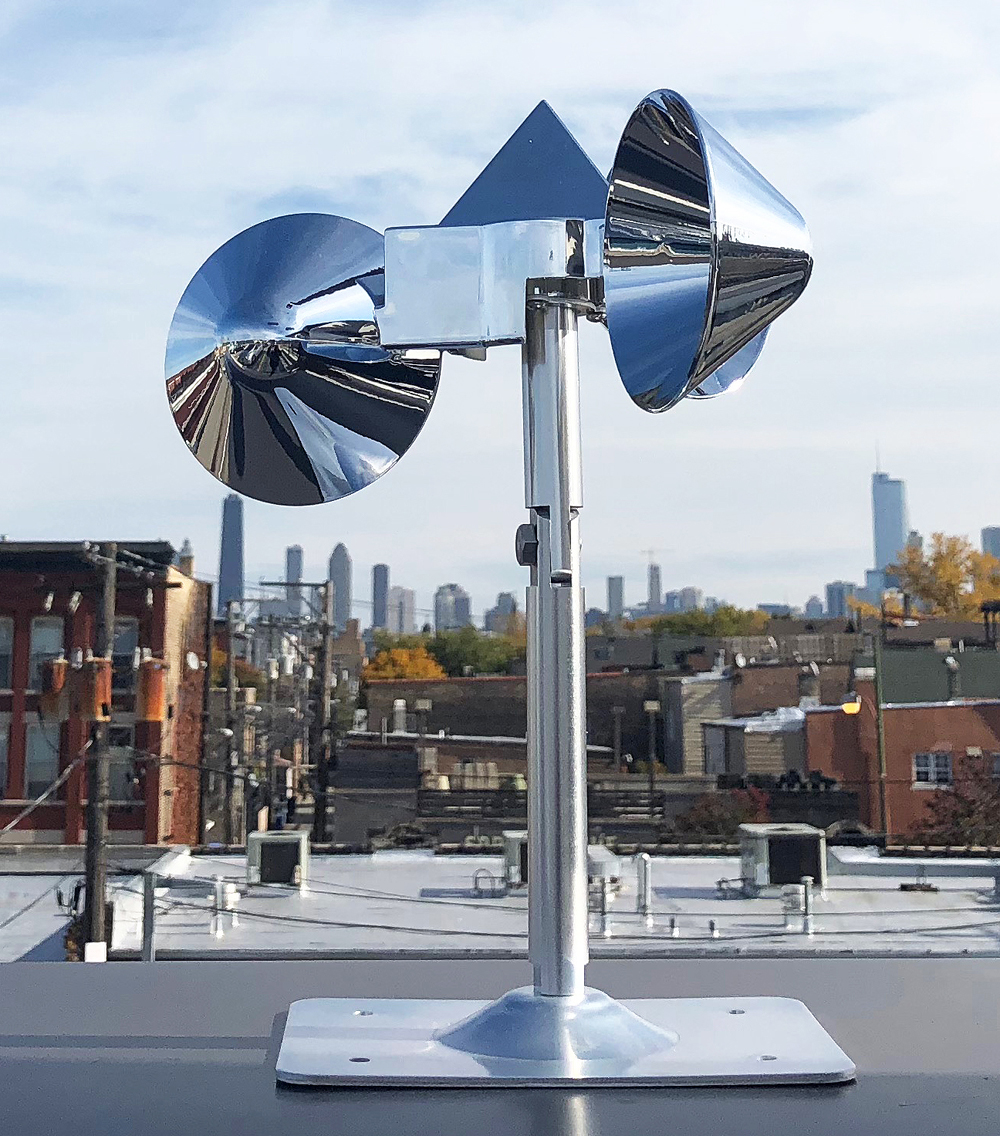 Original Bird Deflector Spinning Bird Flock Repeller Scare Pigeons