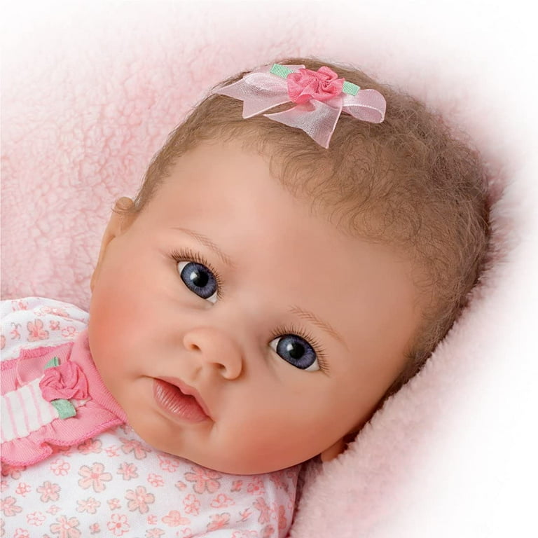 Free Shipping Katie True Touch Vinyl Baby Doll by Ashton Drake Walmart